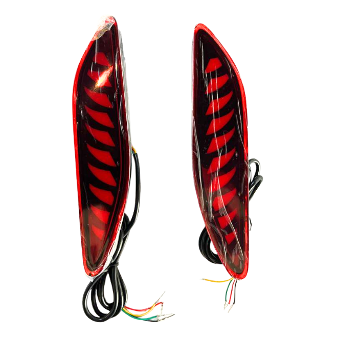 40s ALPHARD REAR BUMPER REFLECTOR LIGHT