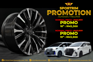 SPORT RIM 40 SERIES DESIGN 18 OR 19 INCHES
