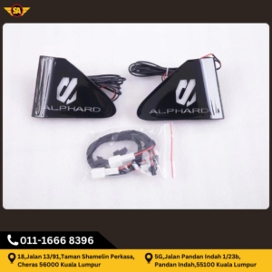 ALPHARD MIDDLE WINDOW DOOR LOGO LIGHTS