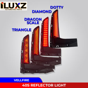 40 SERIES VELLFIRE REAR BUMPER REFLECTOR LIGHT