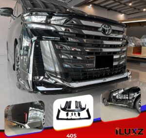 40 SERIES BODYKIT (BLACK/WHITE - M) - VELLFIRE