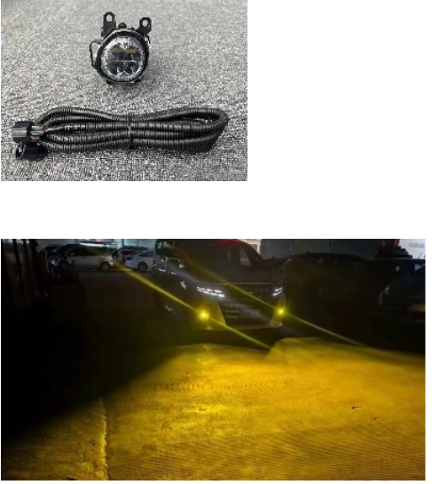 40S-ALPHARD/VELLFIRE ROUND FOG LAMP