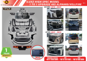 ILUXZ HIGH SPEC MODEL 1:1 UPGRADE 40S ALPHARD/VELLFIRE