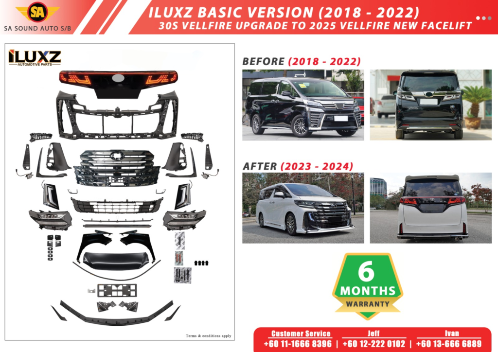 ILUXZ BASIC VERSION UPGRADE 40S VELLFIRE