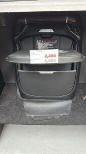 T/ALPHARD/VELLFIRE 40S DINING TABLE WITH DIGITAL TIME