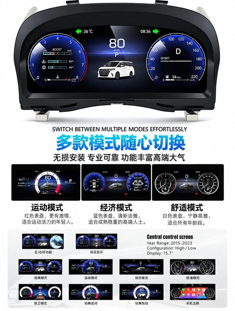 DASHBOARD DIGITAL METER