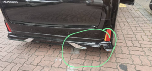 ALPHARD BACK SKIRT 2018