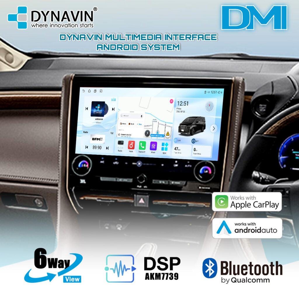 DYNAVIN ANDROID PLAYER 15.6 INCH 8+256GB