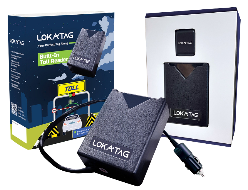 LOKATAG BUILD IN TOLL READER
